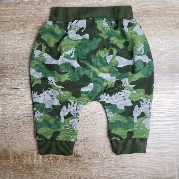 Baby Boy's Chambray Shirt & Jogger Two-Piece-Set - Picture 3 of 5